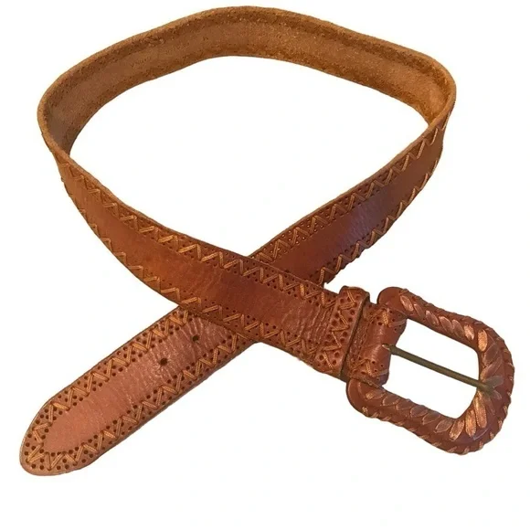 Another Line  Woman’s Leather Belt Size Medium Brown The JULIAN Women main image 4